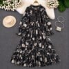black-beige-floral