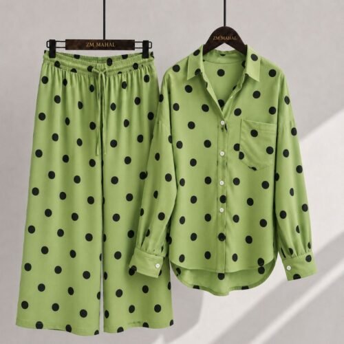 polka dot coord set pista green.jpg