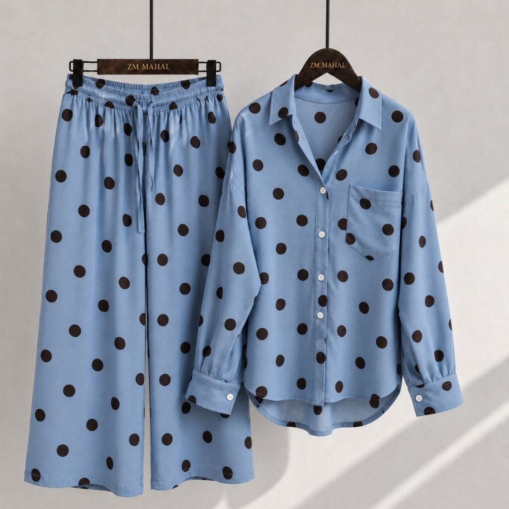 polka dot coord set steel blue.jpg